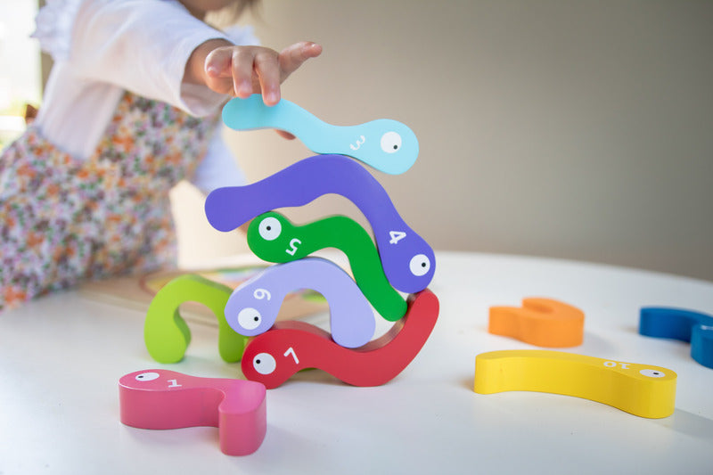 123 Worm Puzzle