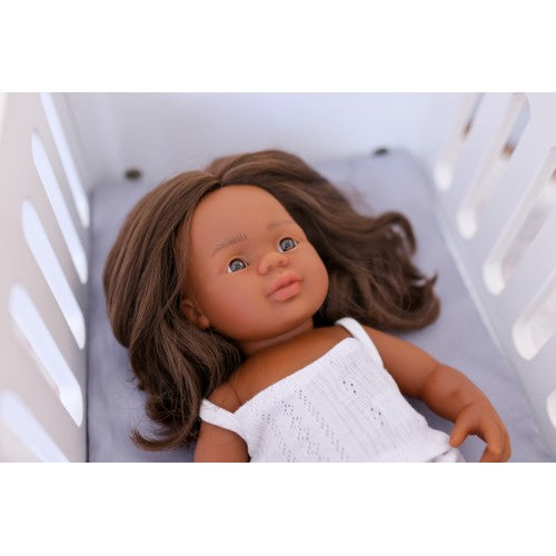Miniland Doll - Australian Aboriginal Girl, 38 cm