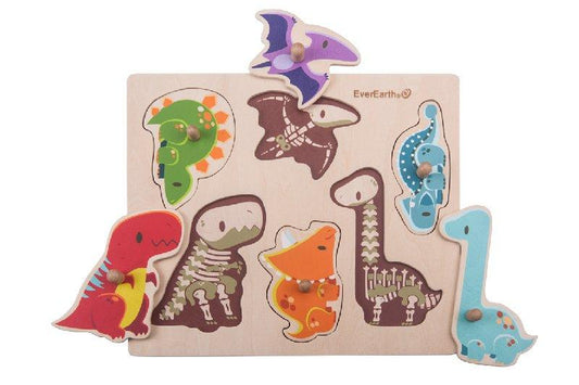 Dinosaur Peg Puzzle